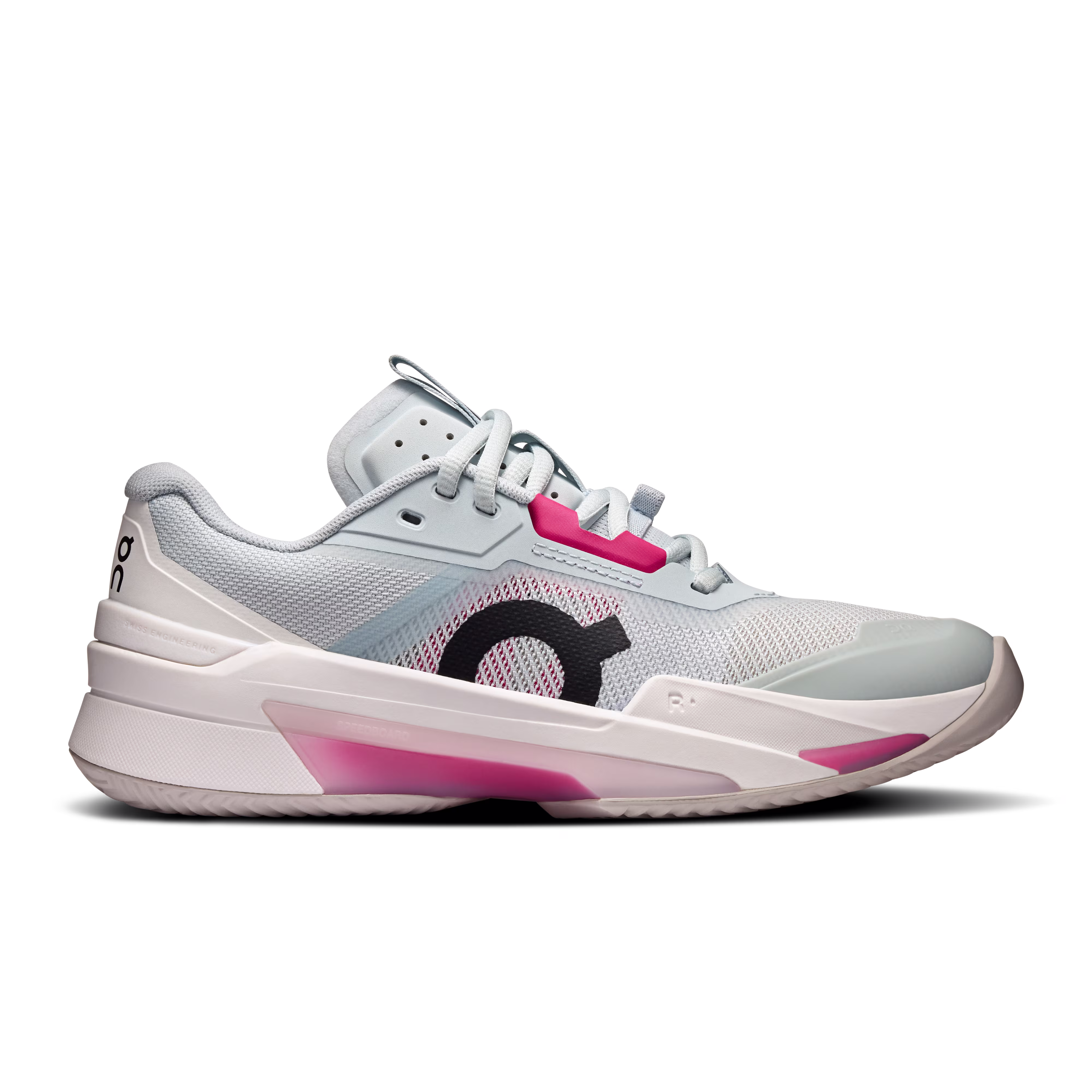 Chaussures de padel On THE ROGER Pro Fire Clay Women Arctic Pink
