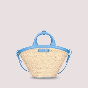 Bolsos Bags Azules Tejidos