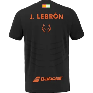 Tee Shirt de padel Babolat Lebron Replica Black