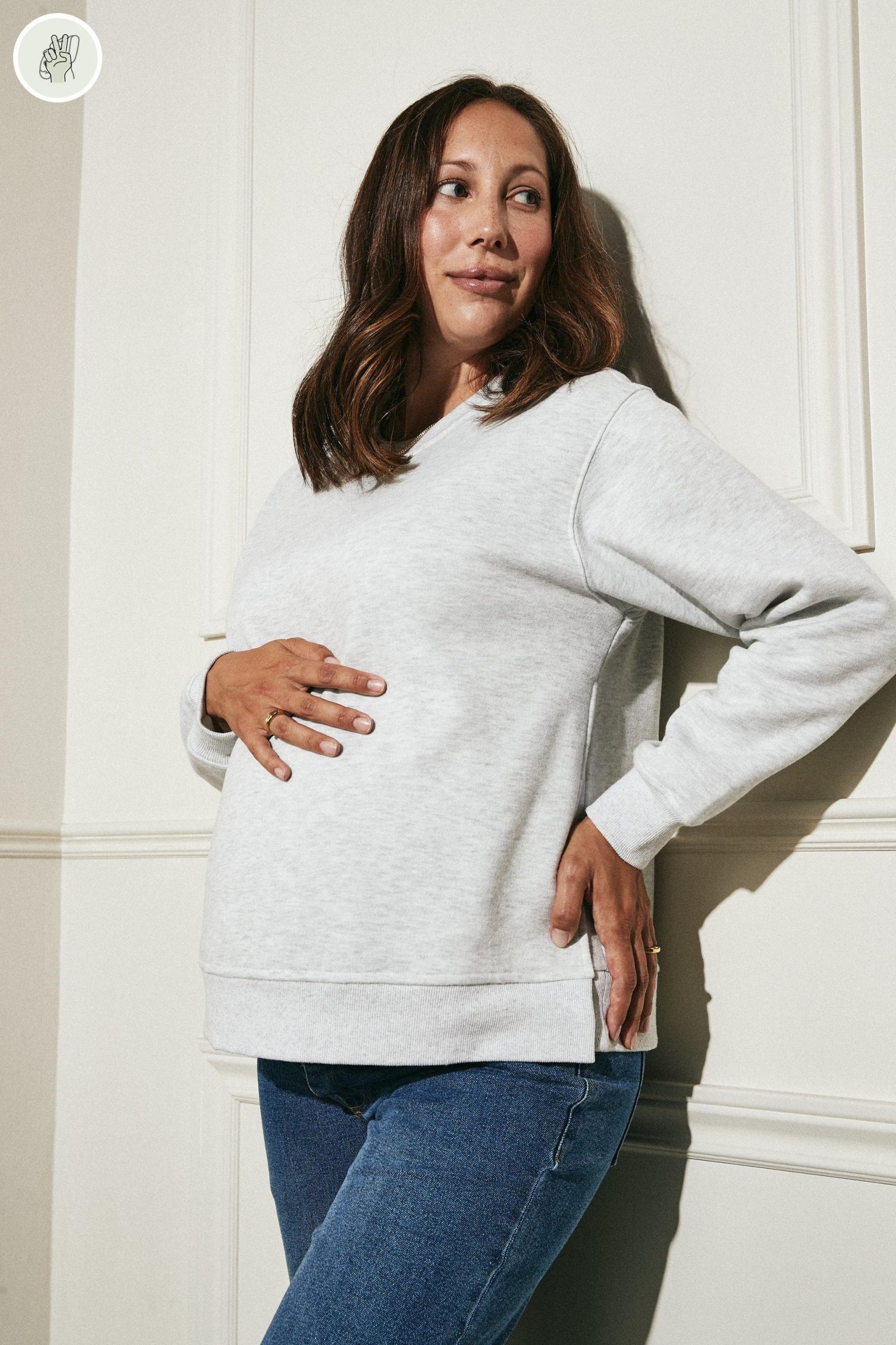 Crewneck maternité - MO0018 (Seconde Main)