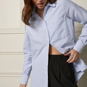 Chemise droite Oxford uni - 4068