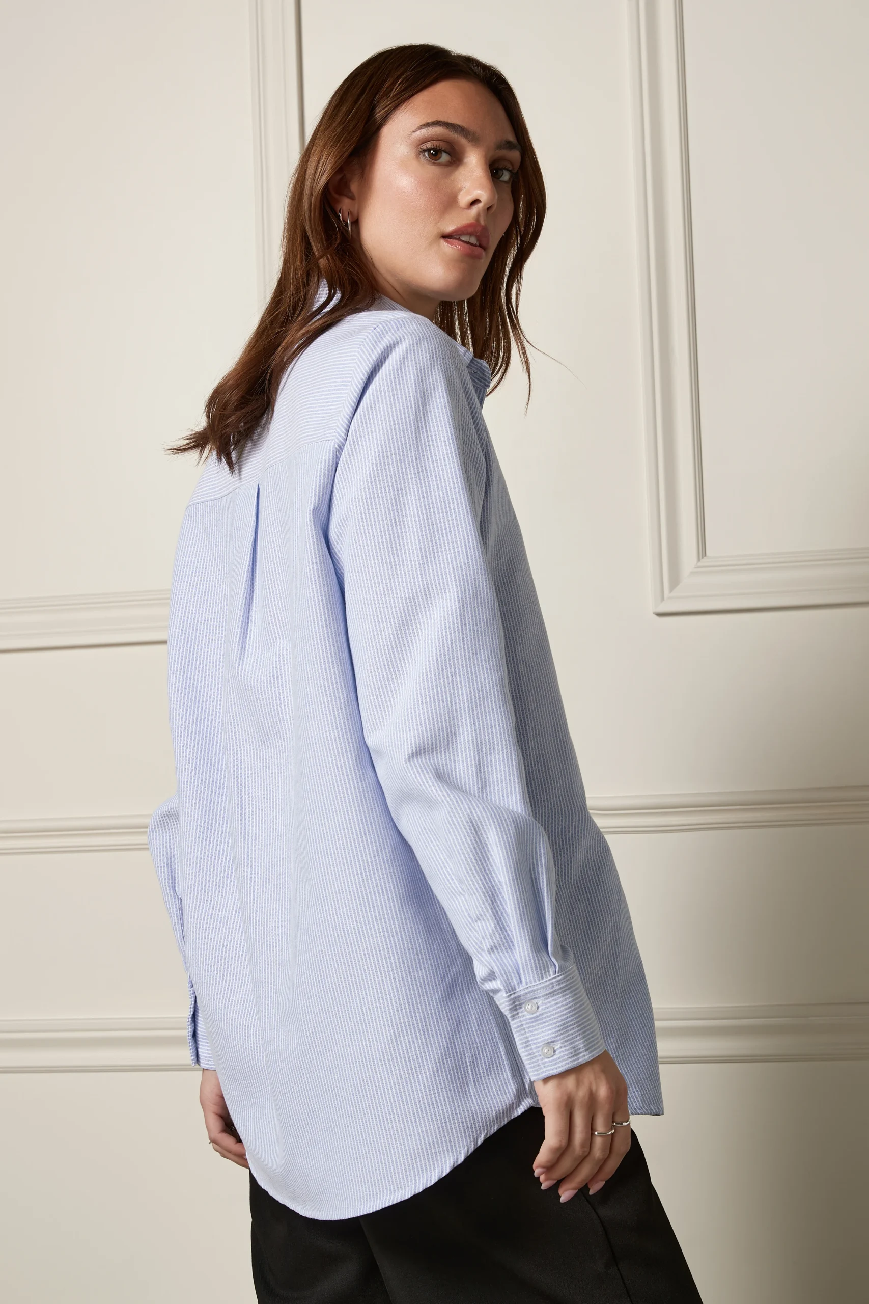 Chemise droite Oxford uni - 4068 – Image 4