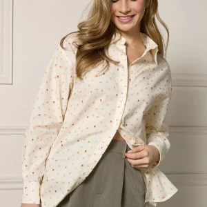 Chemise droite imprimée - 4072