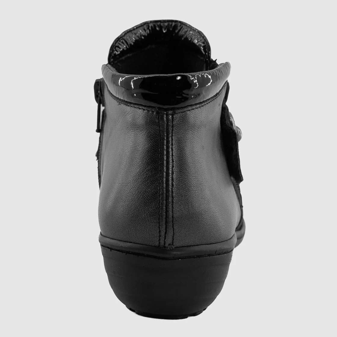 Colonnier - ISTADON Noir Cuir Nacré - Bottillon – Image 4