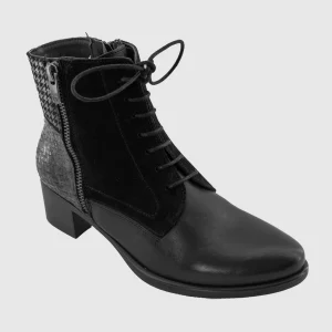Dorking - LIFFOL Noir Cuir - Bottine
