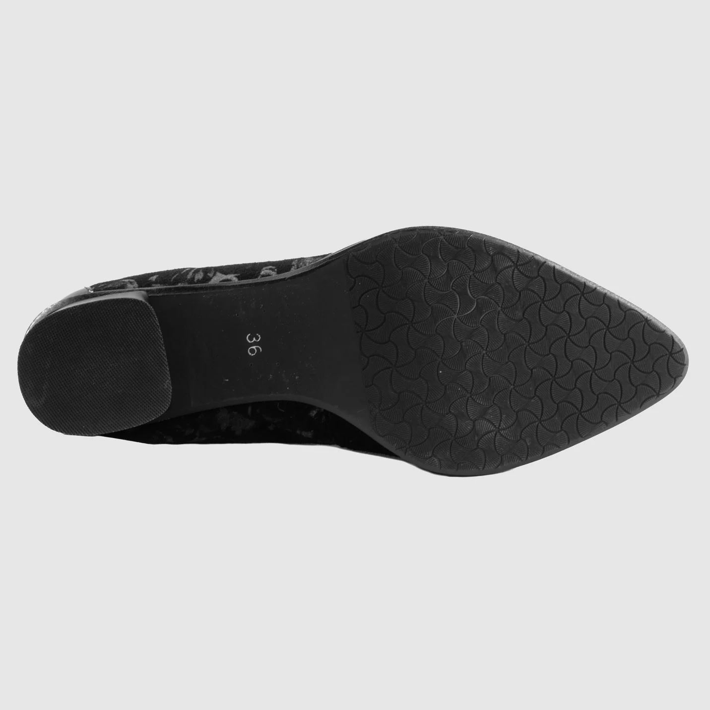 Metayer - POTADU Noir Cuir Imprimé - Trotteur – Image 4