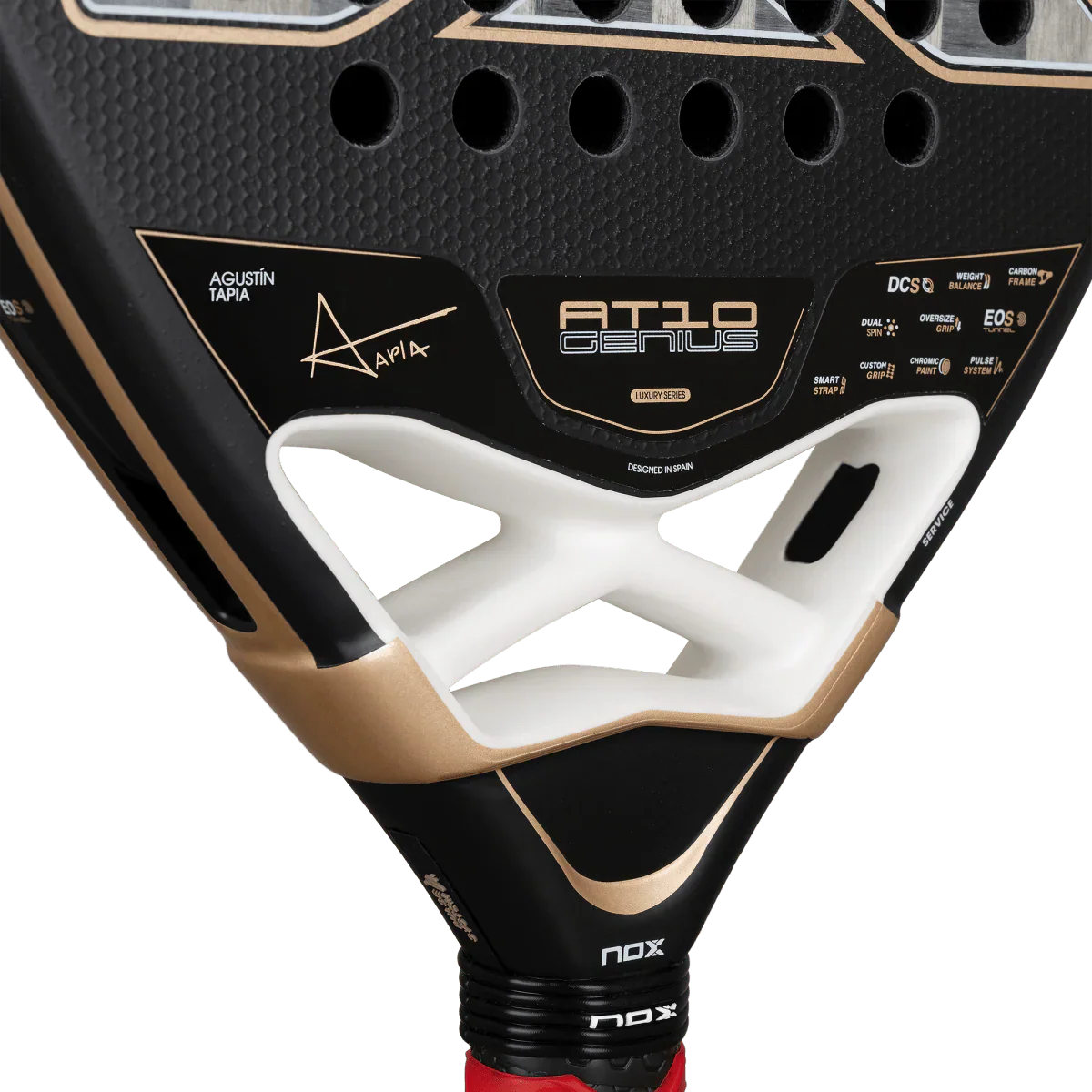 Raquette de padel Nox AT10 Luxury Genius 18K Alum 2026 by Agustín Tapia – Image 6