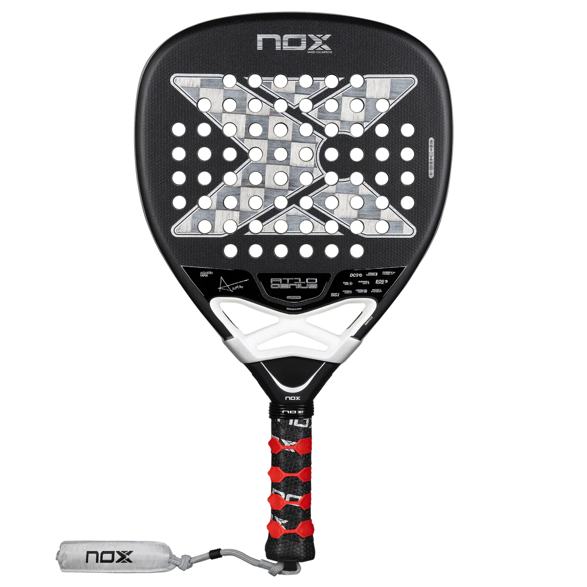 Raquette de padel Nox AT10 Luxury Genius Attack 18K Alum 2026 by Agustín Tapia – Image 7