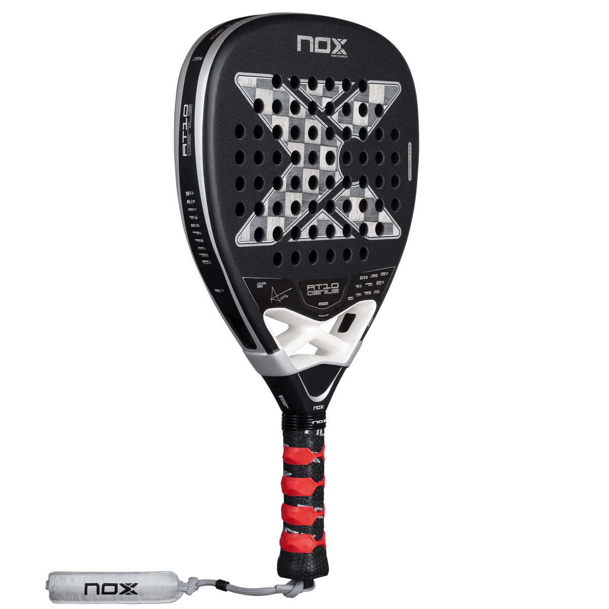 Raquette de padel Nox AT10 Luxury Genius Attack 18K Alum 2026 by Agustín Tapia – Image 9
