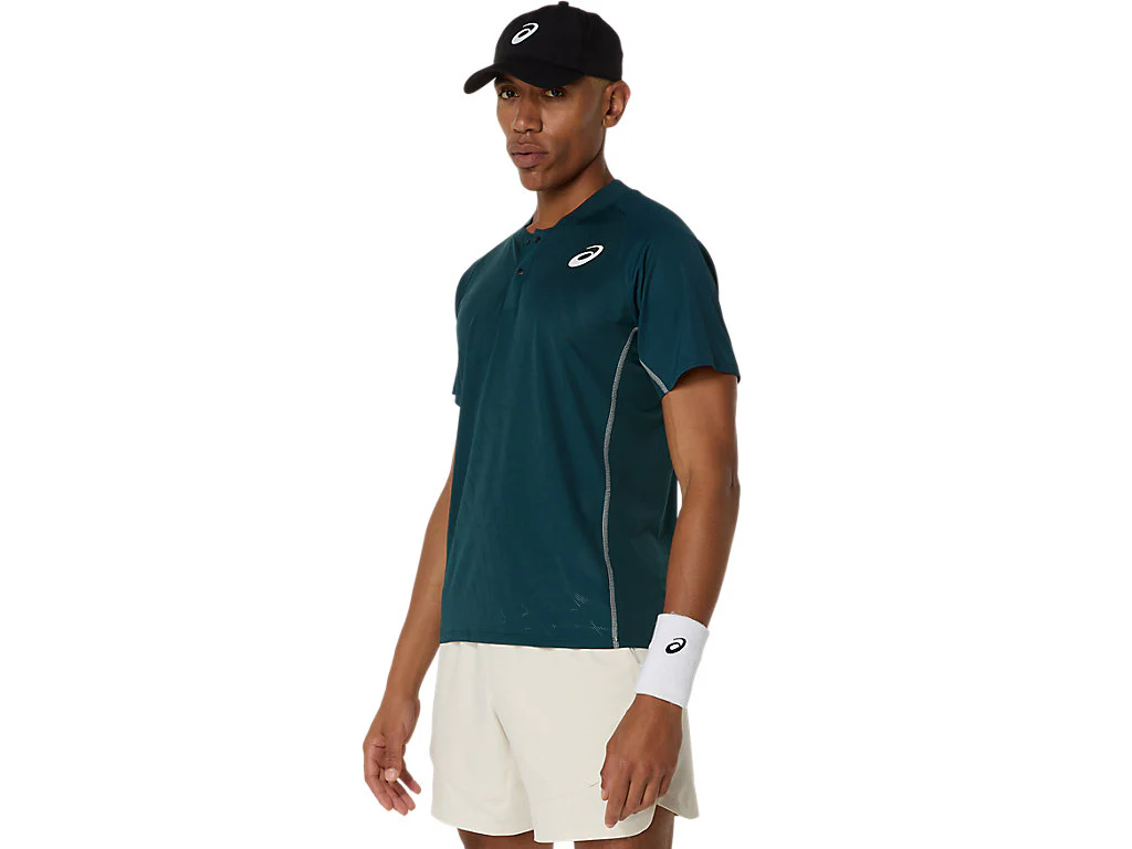 Polo Asics Match Actibreeze Polo-Shirt Saxon Green – Image 3