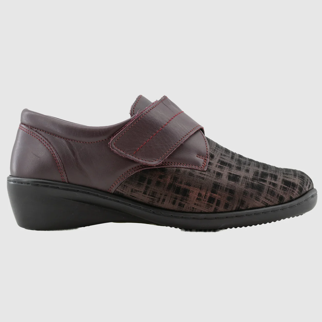 Swedi - CABRAL Prune Cuir Stretch - Sport – Image 2