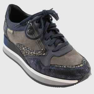 Mephisto - OLIMPIA Marine Bronze Cuir Imprimé - Sport