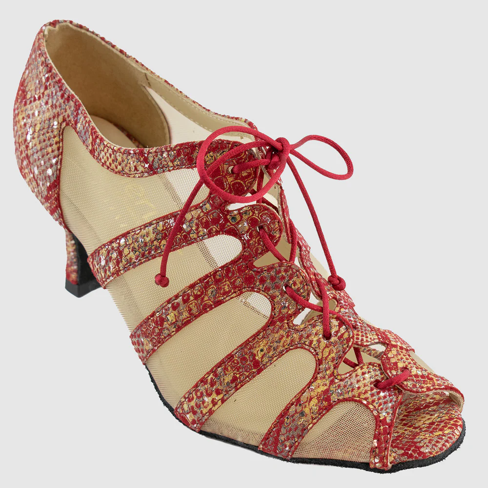 Merlet - SYA Rouge Nubuck Resille - Danse