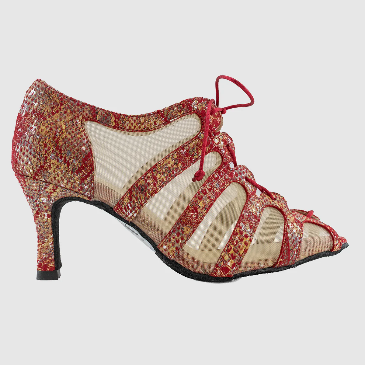 Merlet - SYA Rouge Nubuck Resille - Danse – Image 2