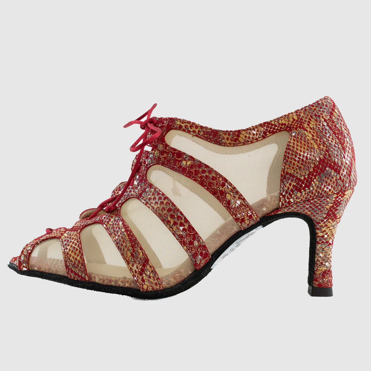 Merlet - SYA Rouge Nubuck Resille - Danse – Image 3