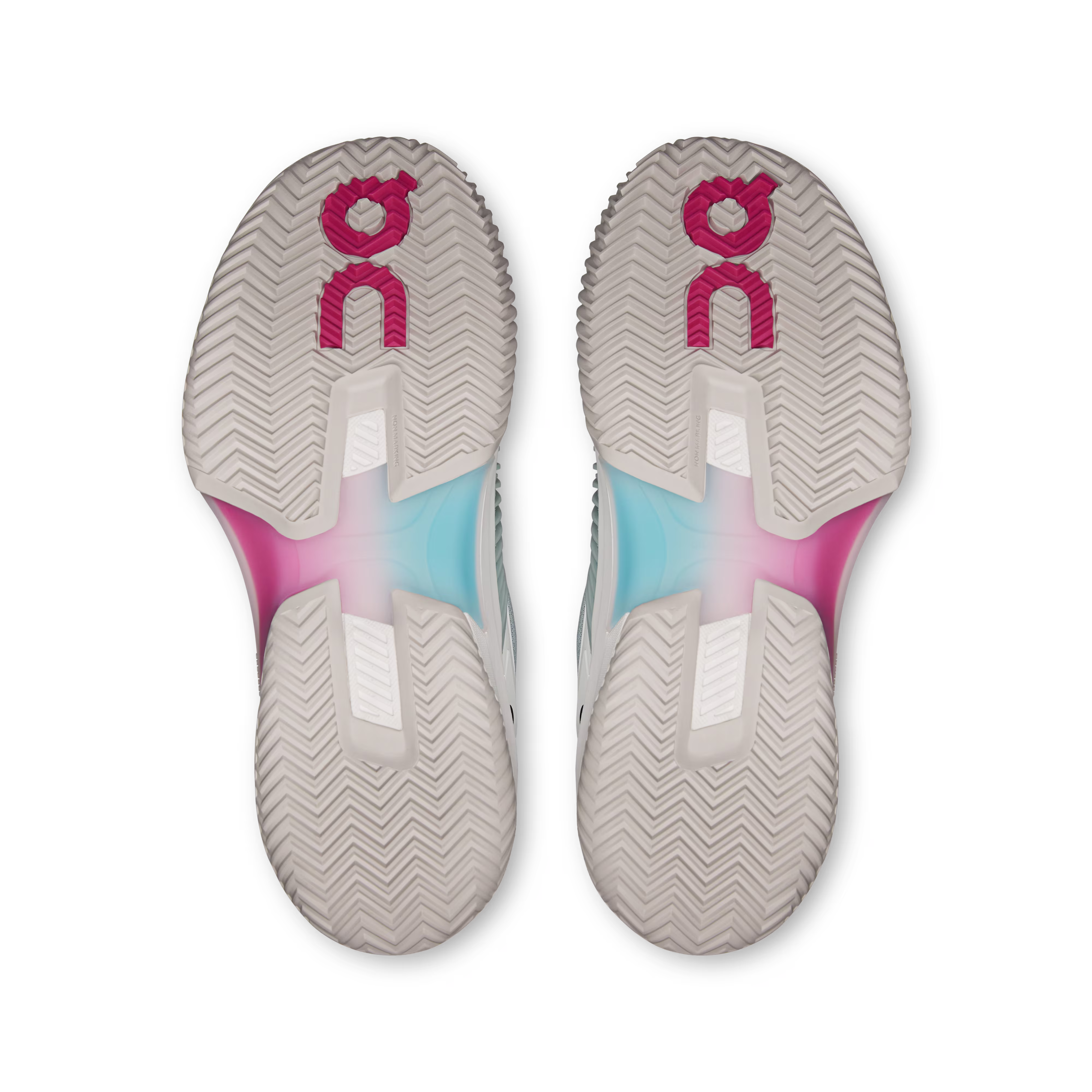 Chaussures de padel On THE ROGER Pro Fire Clay Women Arctic Pink – Image 5