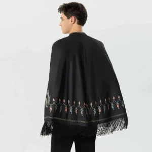 Cape Homme Franges Élegante