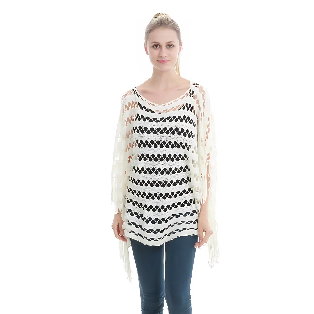 Cape ou poncho femme – Image 4