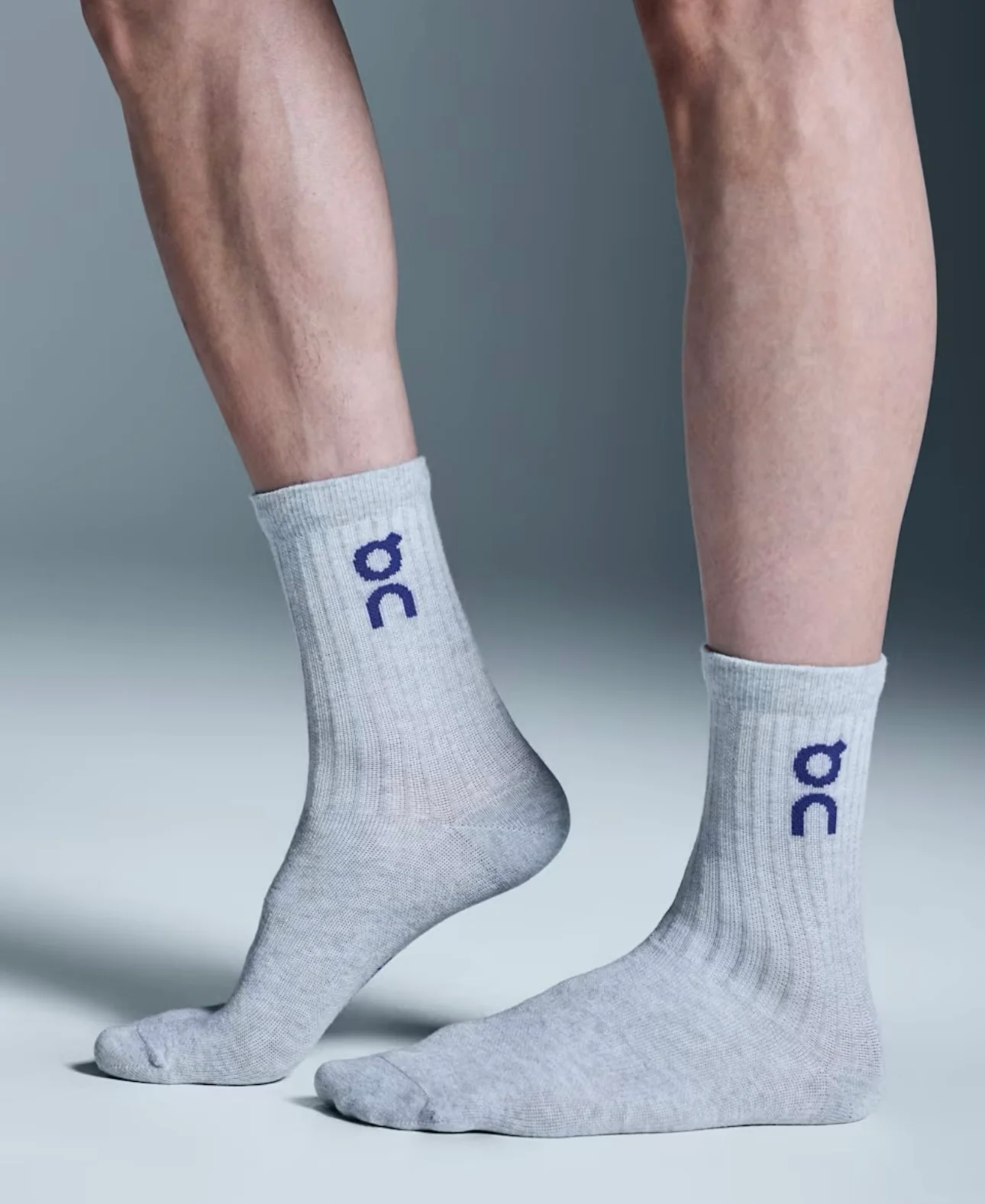 Chaussettes On Logo Sock High 3P Wash Navy