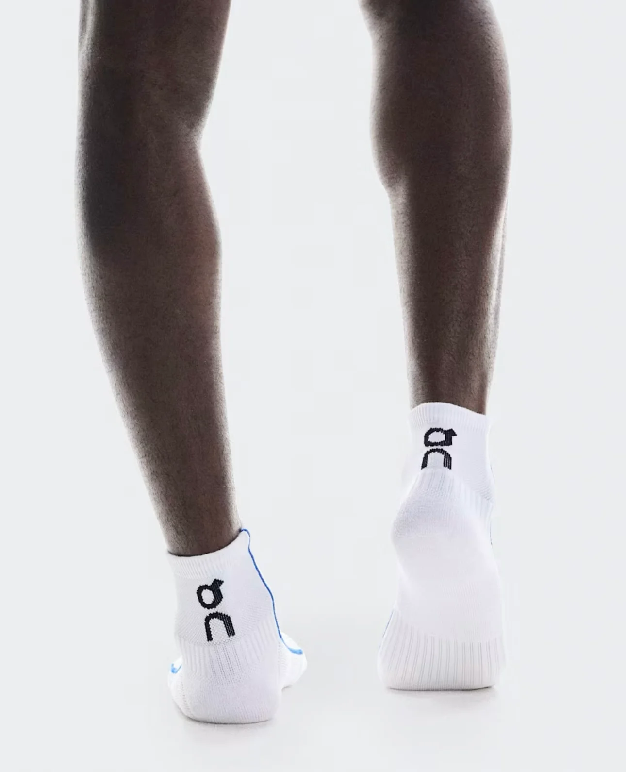 Chaussettes On Court Sock Mid White Indigo – Image 3