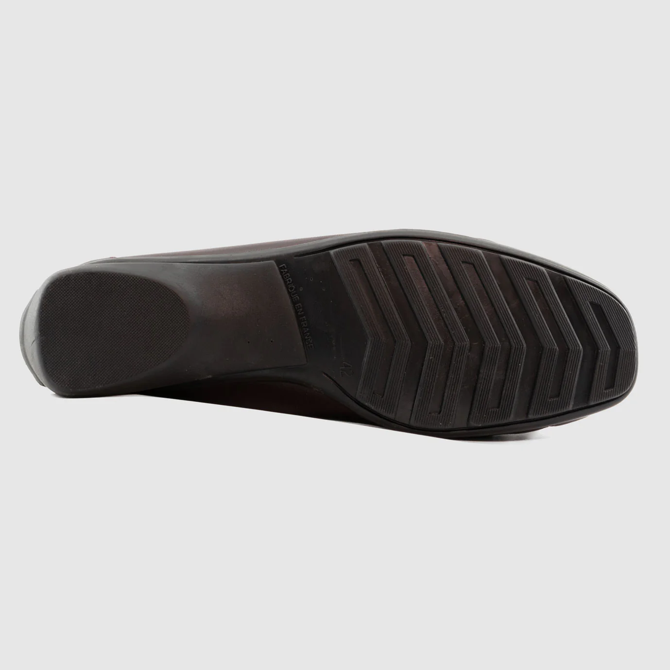 Boissy - FIESTANE Bordeaux Cuir Imprimé - Mocassin – Image 5
