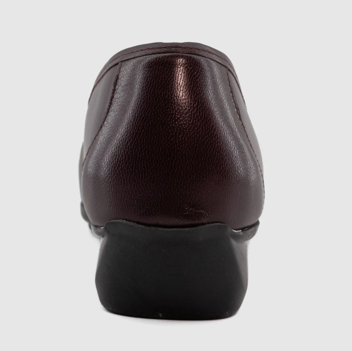Boissy - FIESTANE Bordeaux Cuir Imprimé - Mocassin – Image 4