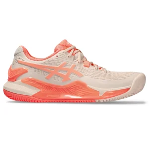Chaussures de padel Asics Gel Resolution 9 Clay Pearl Pink