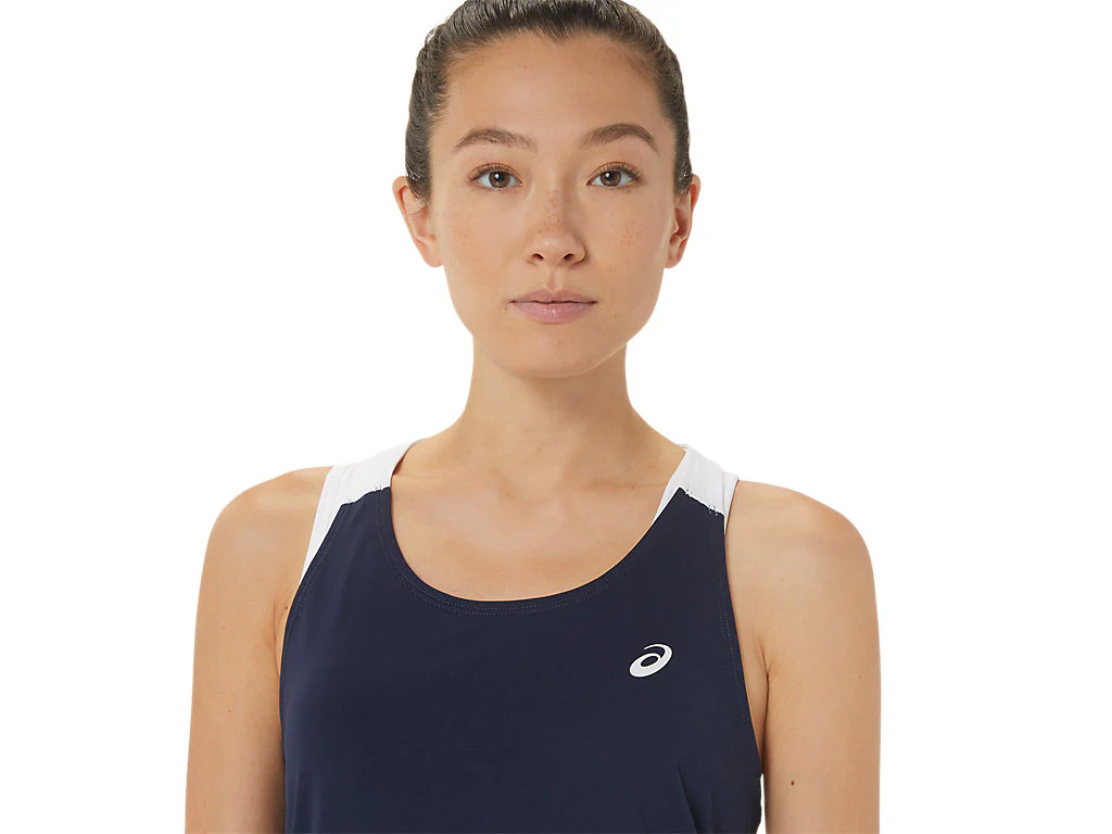 Débardeur Asics Court Tank Midnight / White – Image 2