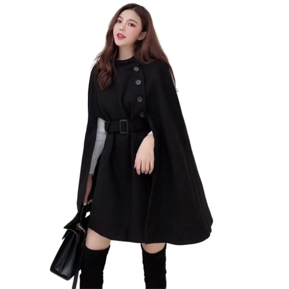 Femme manteau poncho – Image 2