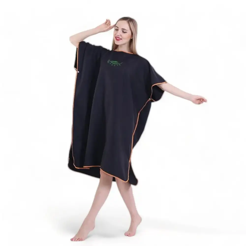 Poncho de bain adulte en eponge – Image 6