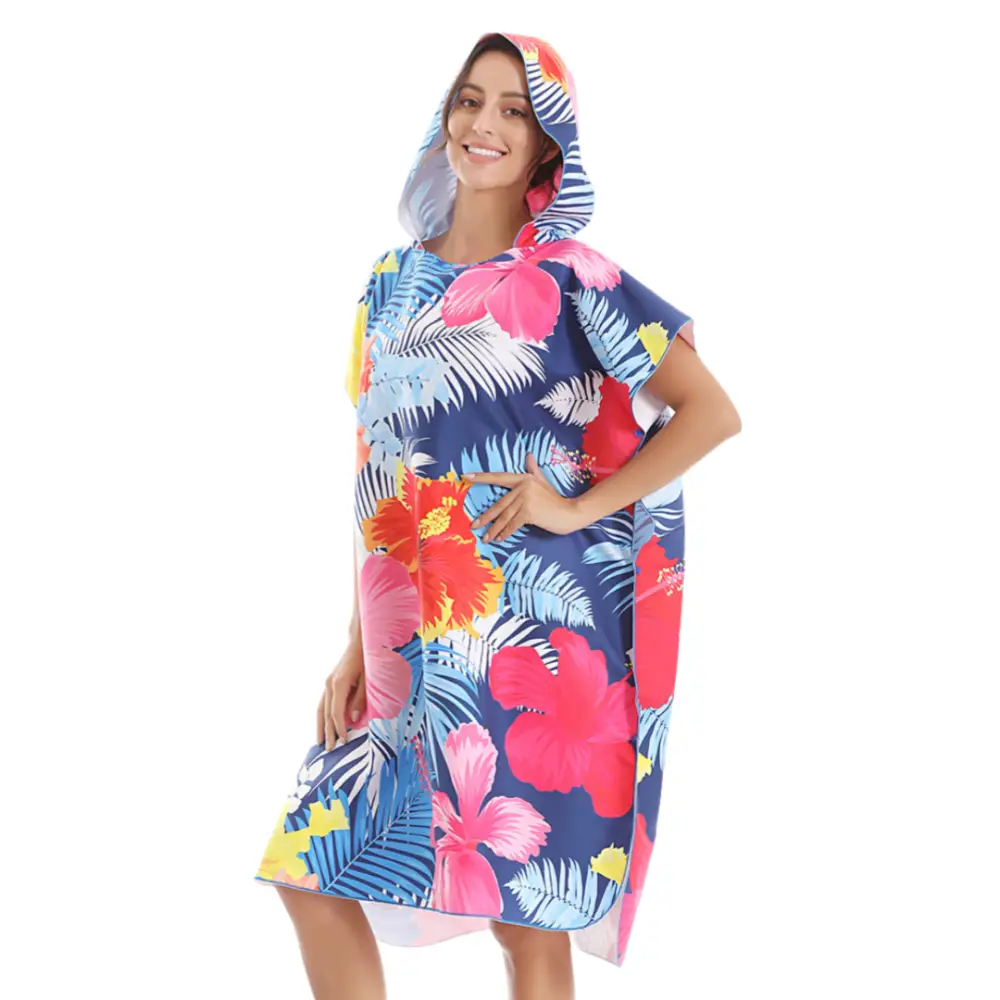 Poncho De Bain Femme – Image 3
