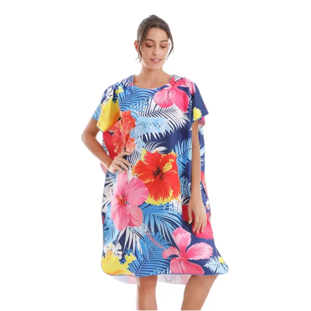 Poncho De Bain Femme – Image 2