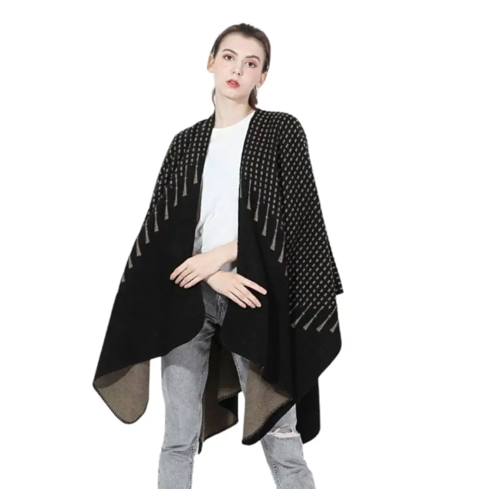Poncho doux femme – Image 5