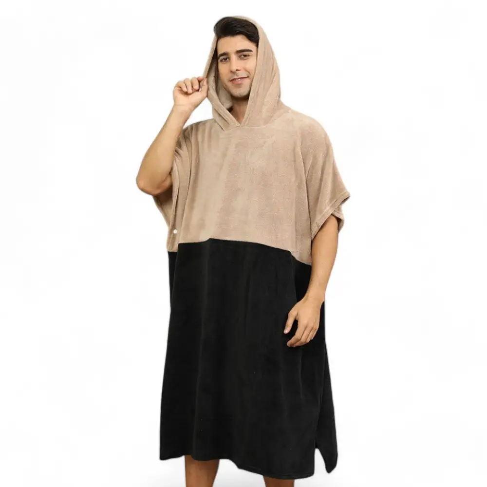 Poncho Polaire Intérieur Homme – Image 3