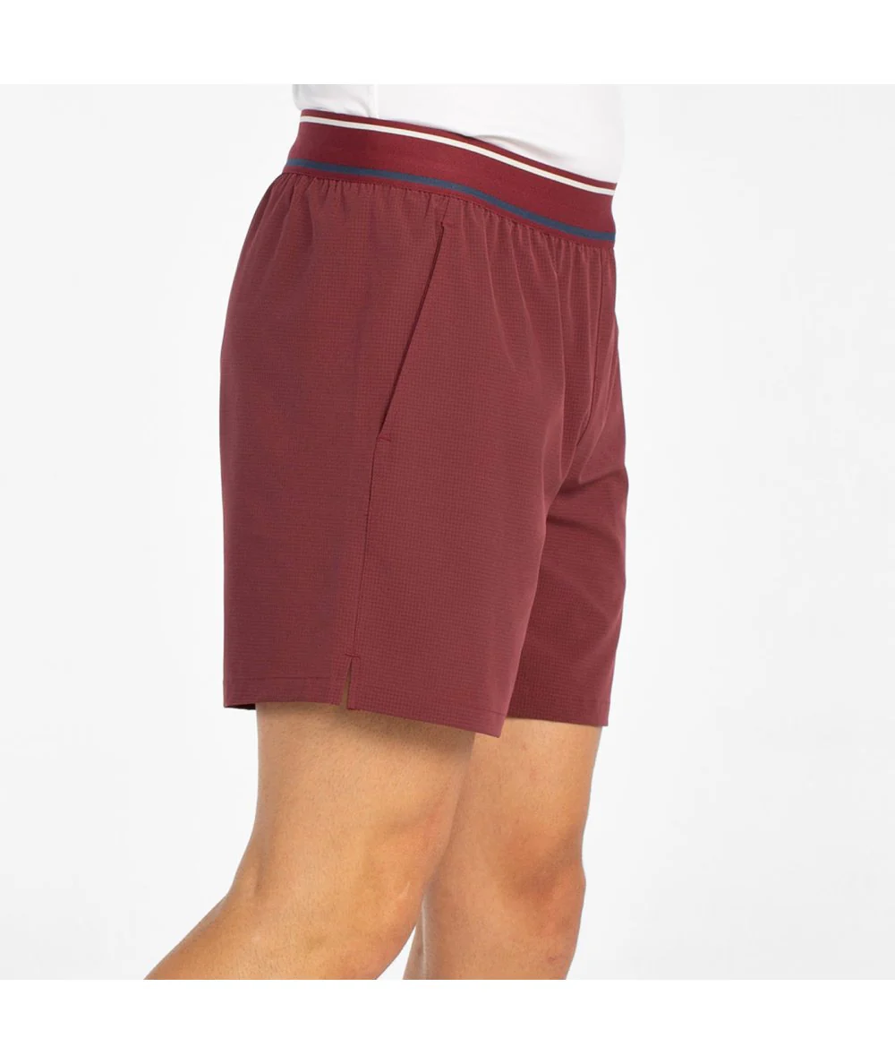 Short de padel Bullpadel Alu Vino Burdeos – Image 3