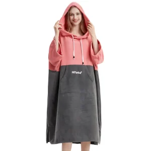 Surf poncho femme