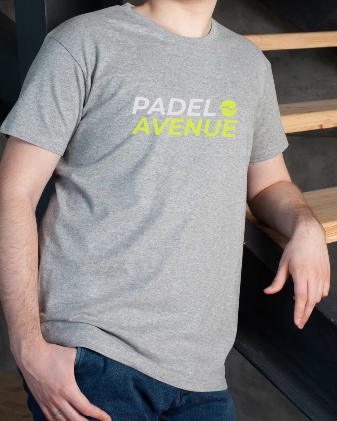 Tee Shirt Padel Avenue Gris